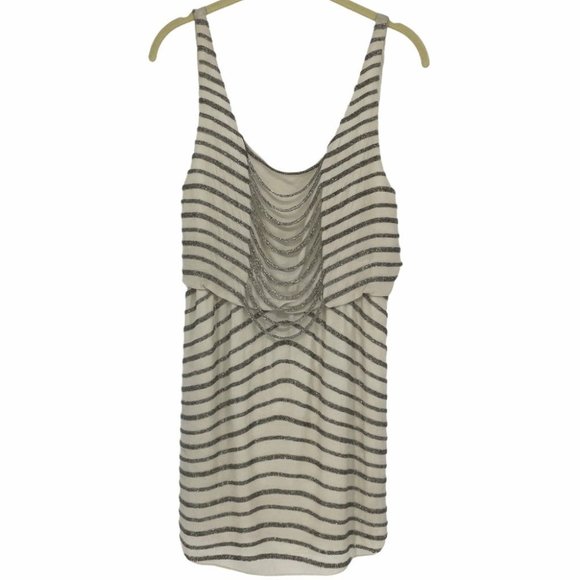 Alice + Olivia Gabby beaded silk mini dress size 2 - Picture 3 of 16